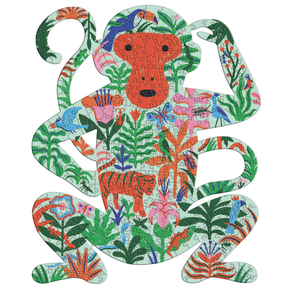 puzz'art monkey by djeco