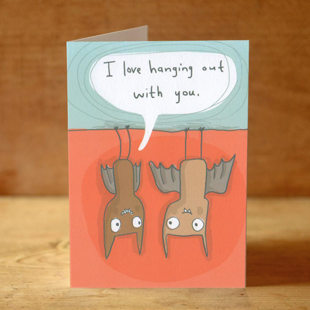 Bats card by Sarah Ray