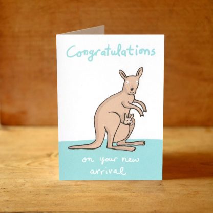 Kangoro congratulations card