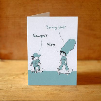 Skate Card by Sarah Ray