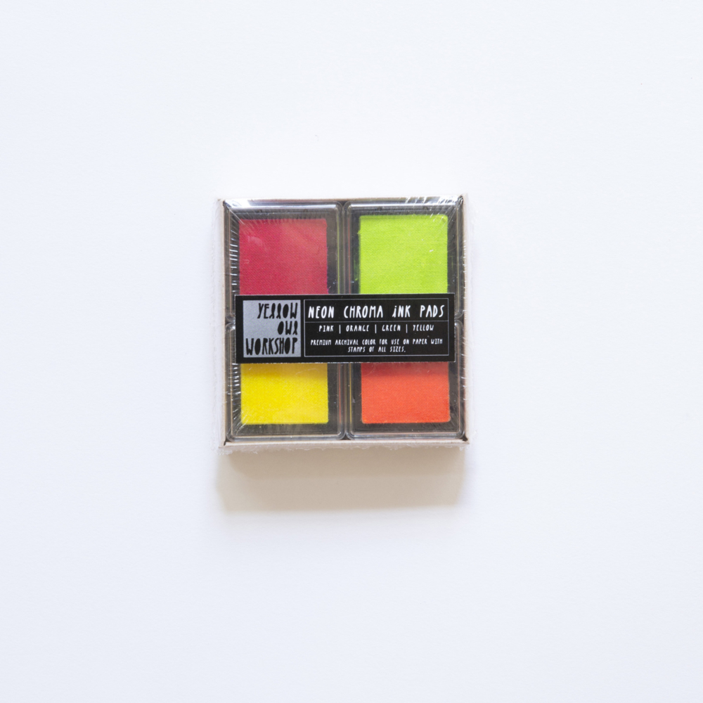neon chroma ink pads