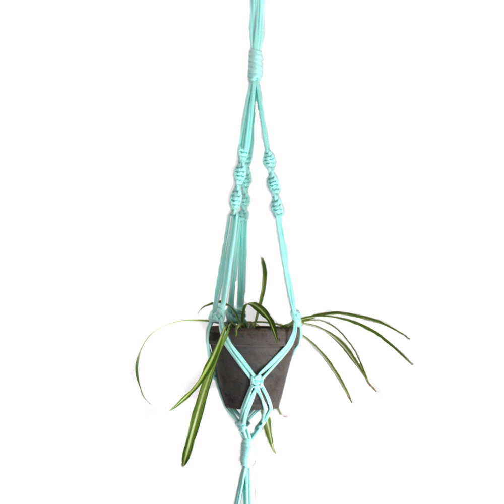 plant hanger sea foam double details top by knotty
