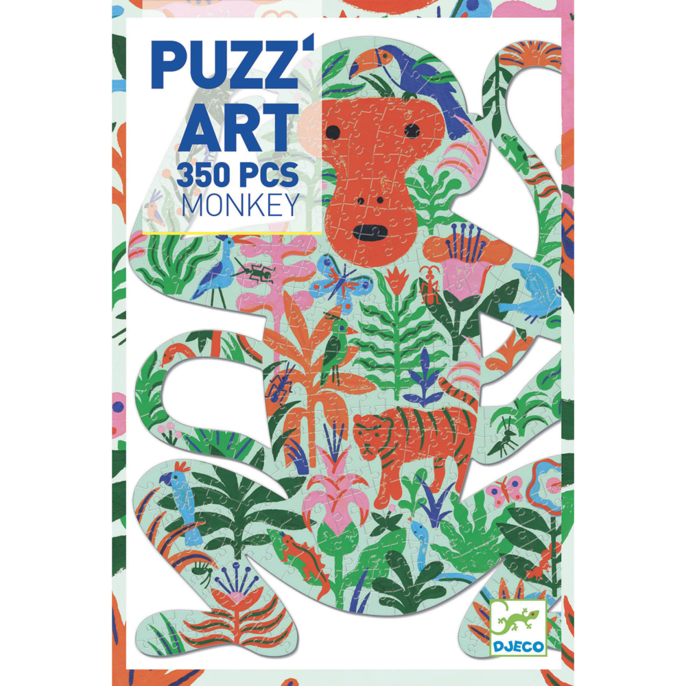 Puzz'art monkey by Djeco