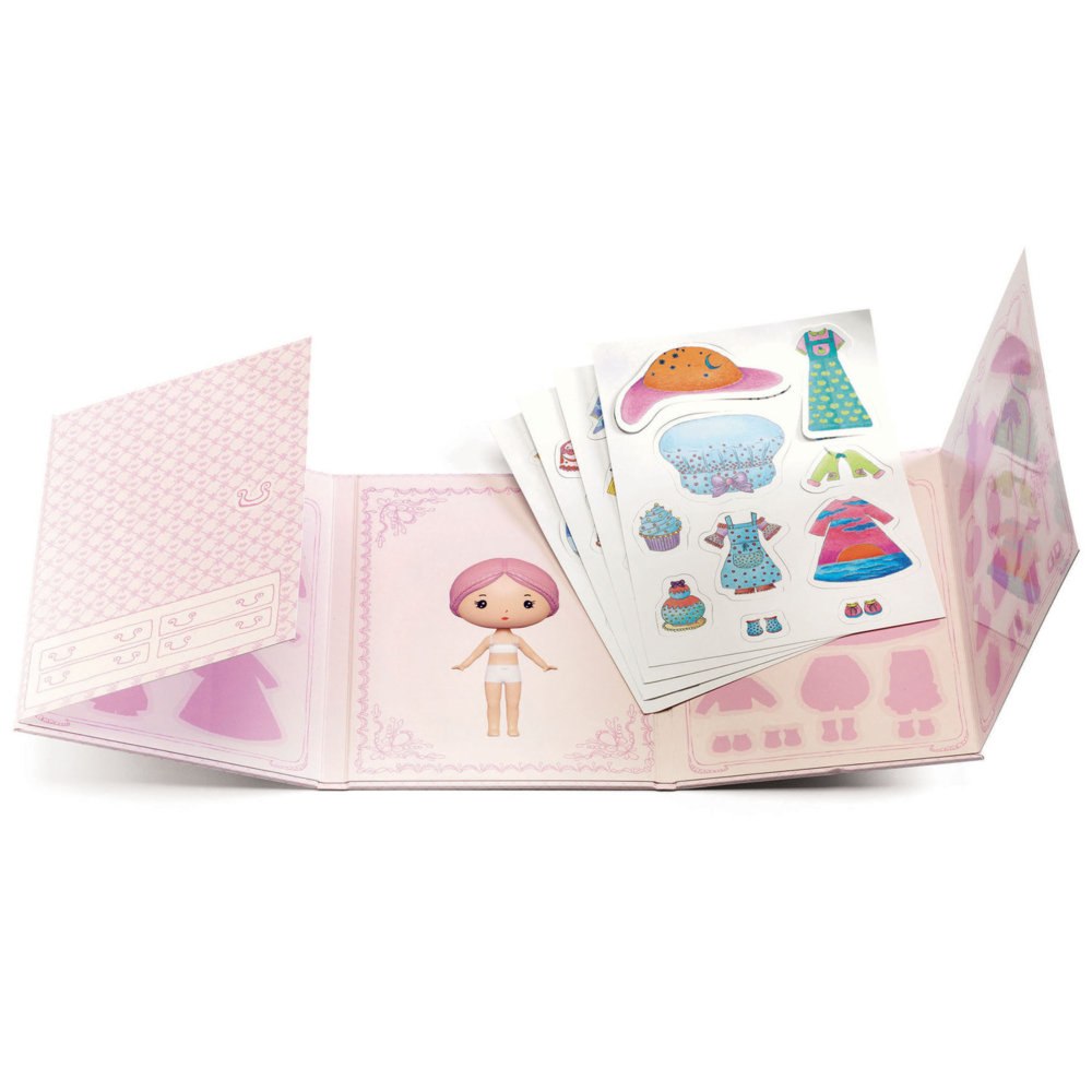 tinyly mini sticker book miss lilypink
