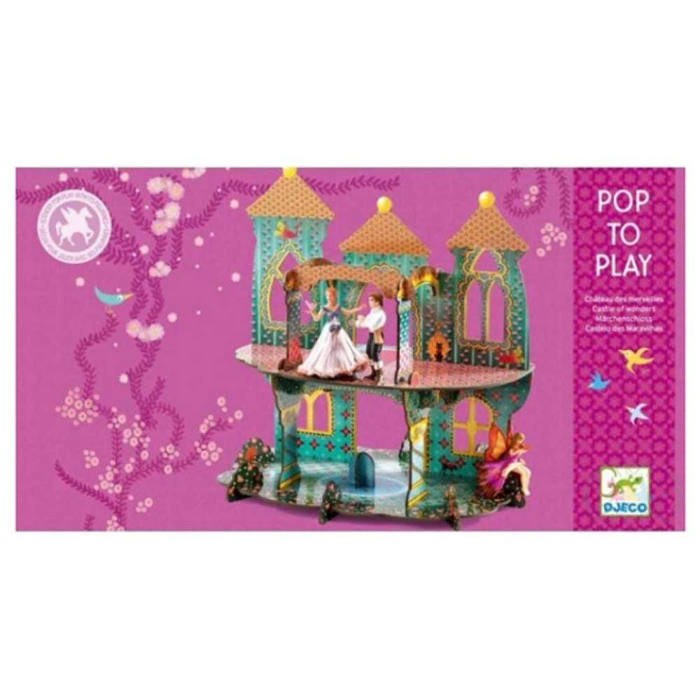 pop to play castle of wonders by Djeco