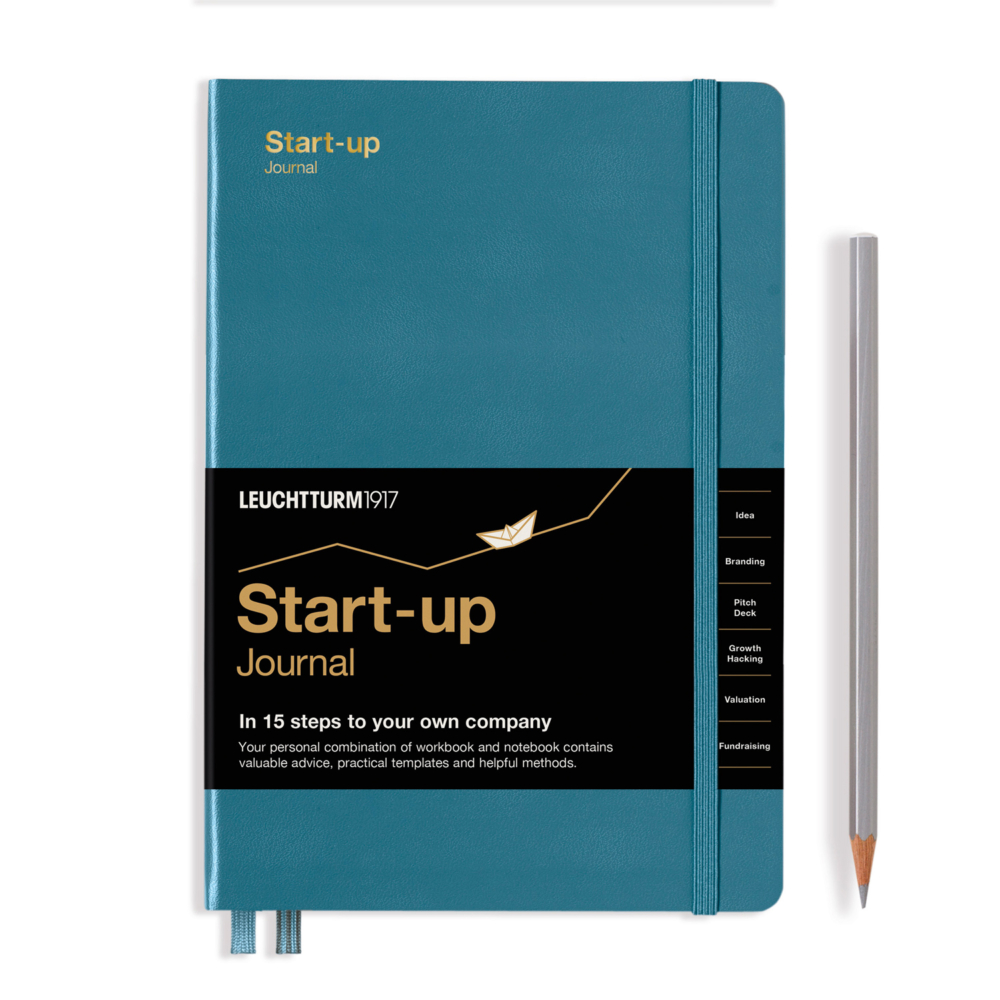 start-up journal stone blue by Leuchtturm1917