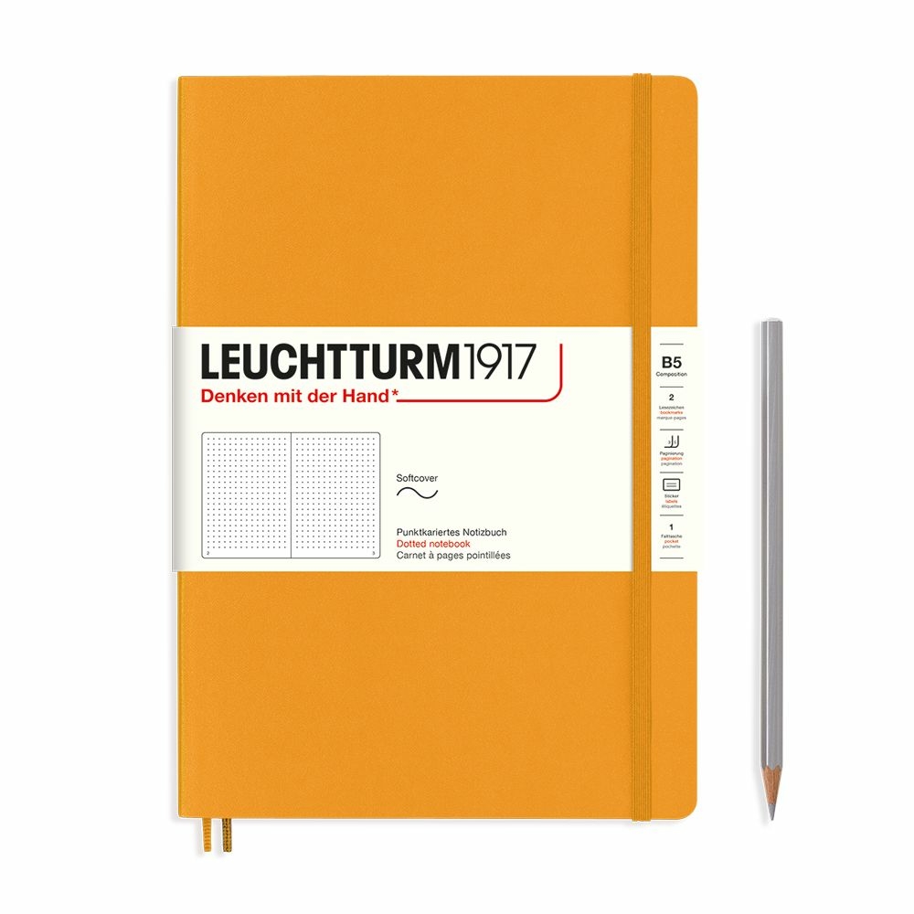 composition notebook b5 rising sun dotted by Leuchtturm1917