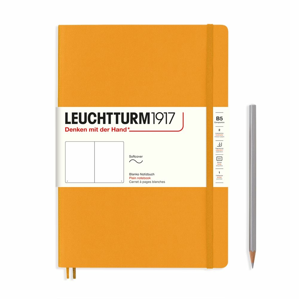 composition notebook b5 rising sun blank by leuchtturm1917