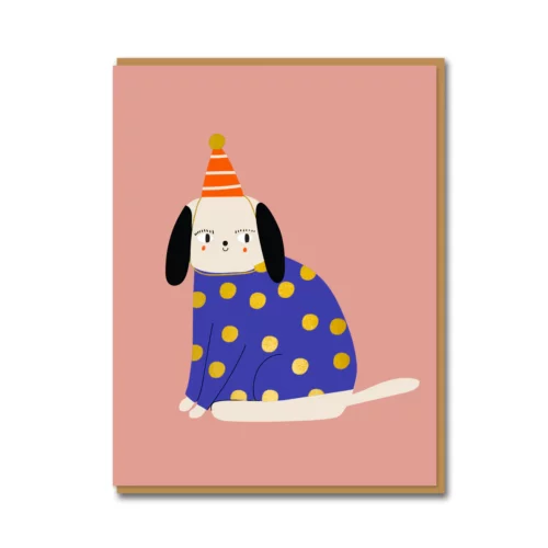 Dog's Birthday card by 1973
