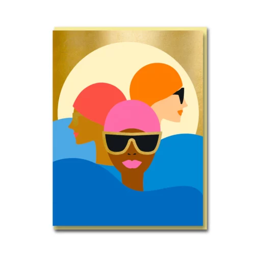 BA swimmers card by 1973