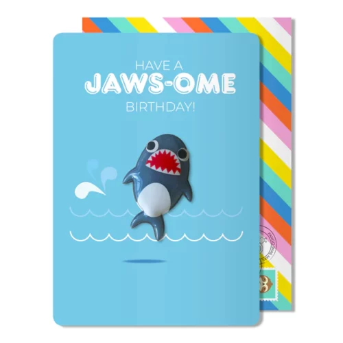 Hello Jawsome card by Pango