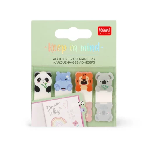 legami keep in mind page markers cute animals