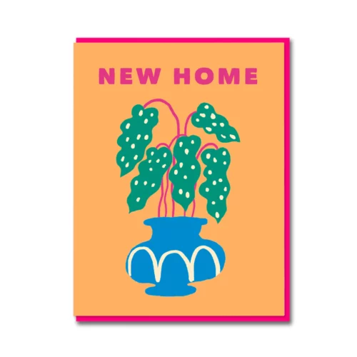begonia new home card by 1973